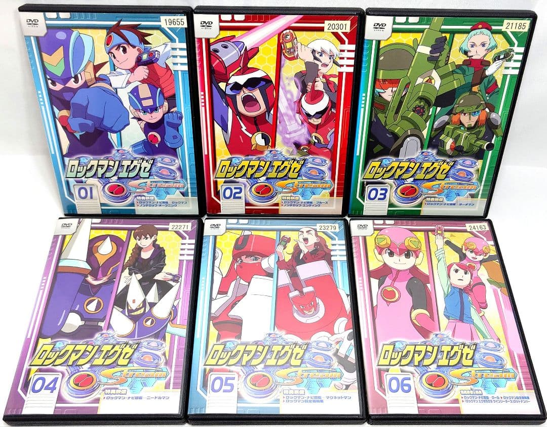ロックマンエグゼ/アクセス/ストリーム【DVD】全34巻 セット