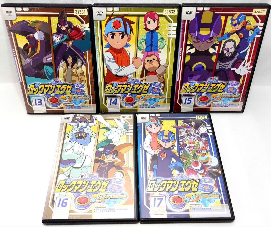 ロックマンエグゼ/アクセス/ストリーム【DVD】全34巻 セット