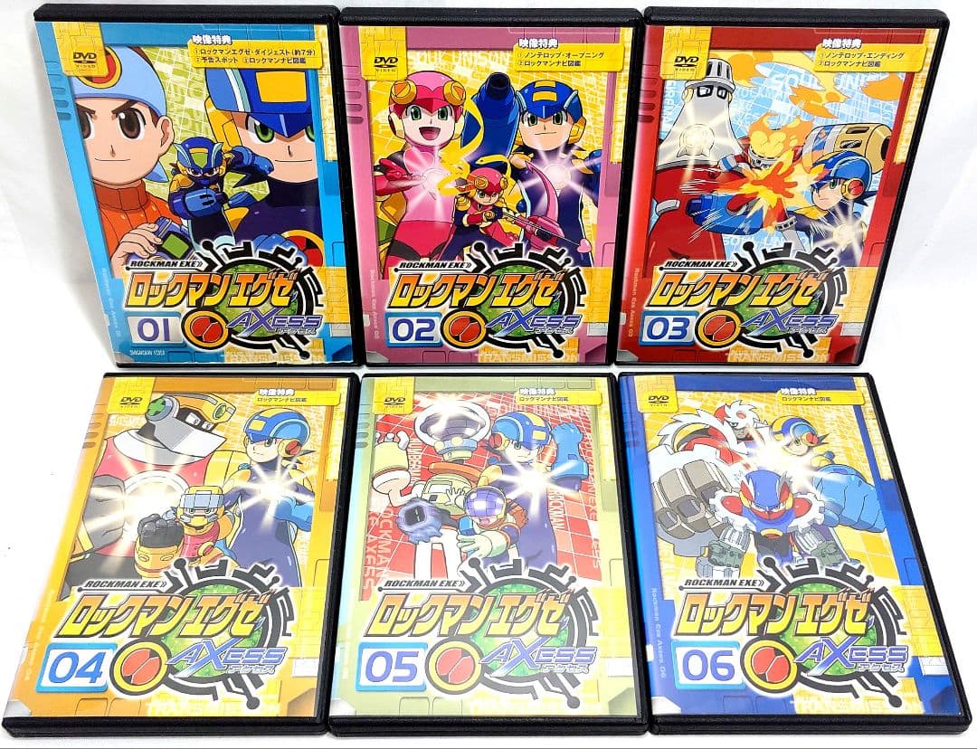 ロックマンエグゼ/アクセス/ストリーム【DVD】全34巻 セット