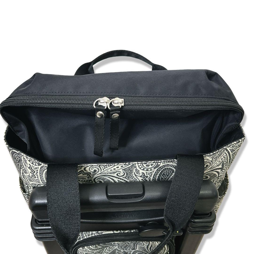 SWANY スワニー キャリーバッグ ユベーロ 4輪 ペイズリー ストッパー付き