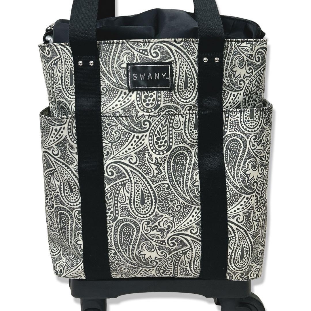SWANY スワニー キャリーバッグ ユベーロ 4輪 ペイズリー ストッパー付き