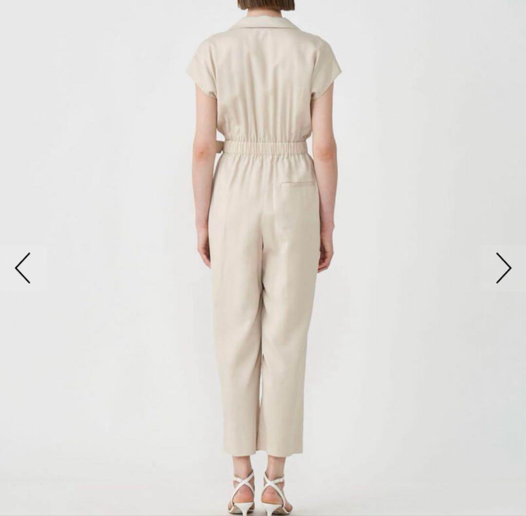 Ballsey セルロースナイロンツイルジャンプスーツ ベージュ 34