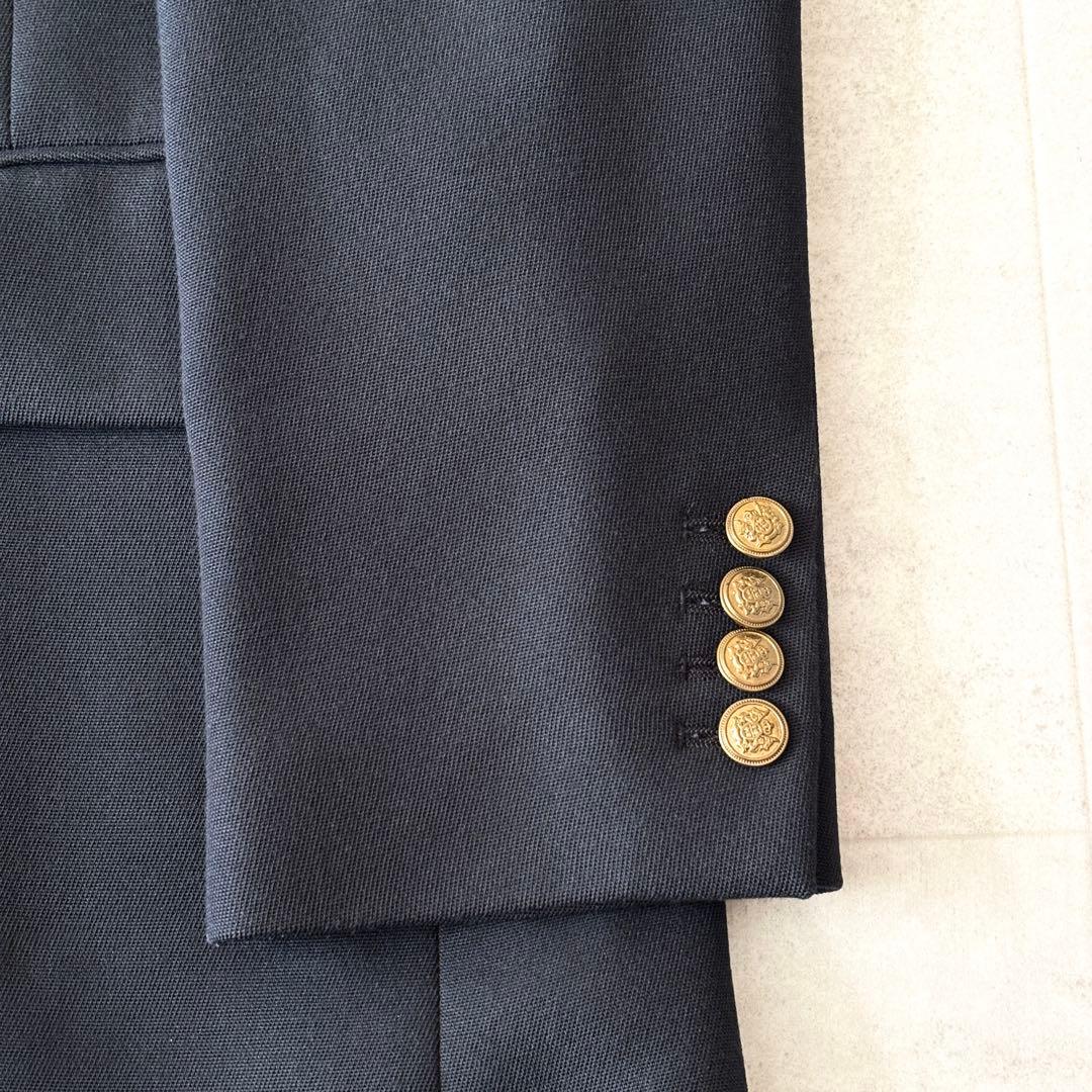 極美品✨️ユナイテッドアローズ ダブルテーラードジャケット 38 紺ブレ金ボタン