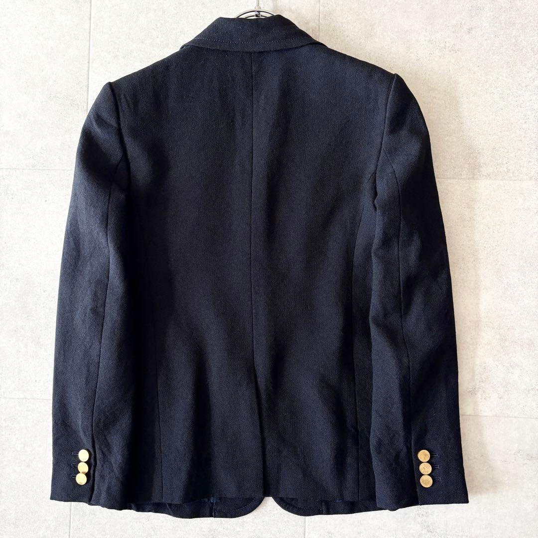 極美品✨️ユナイテッドアローズ ダブルテーラードジャケット 38 紺ブレ金ボタン