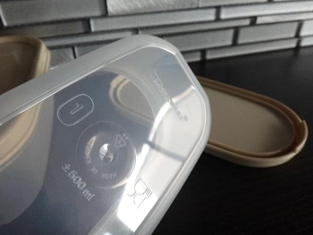 新品★タッパーウェア★5点セット★MMだ円★保存容器★オーバル★