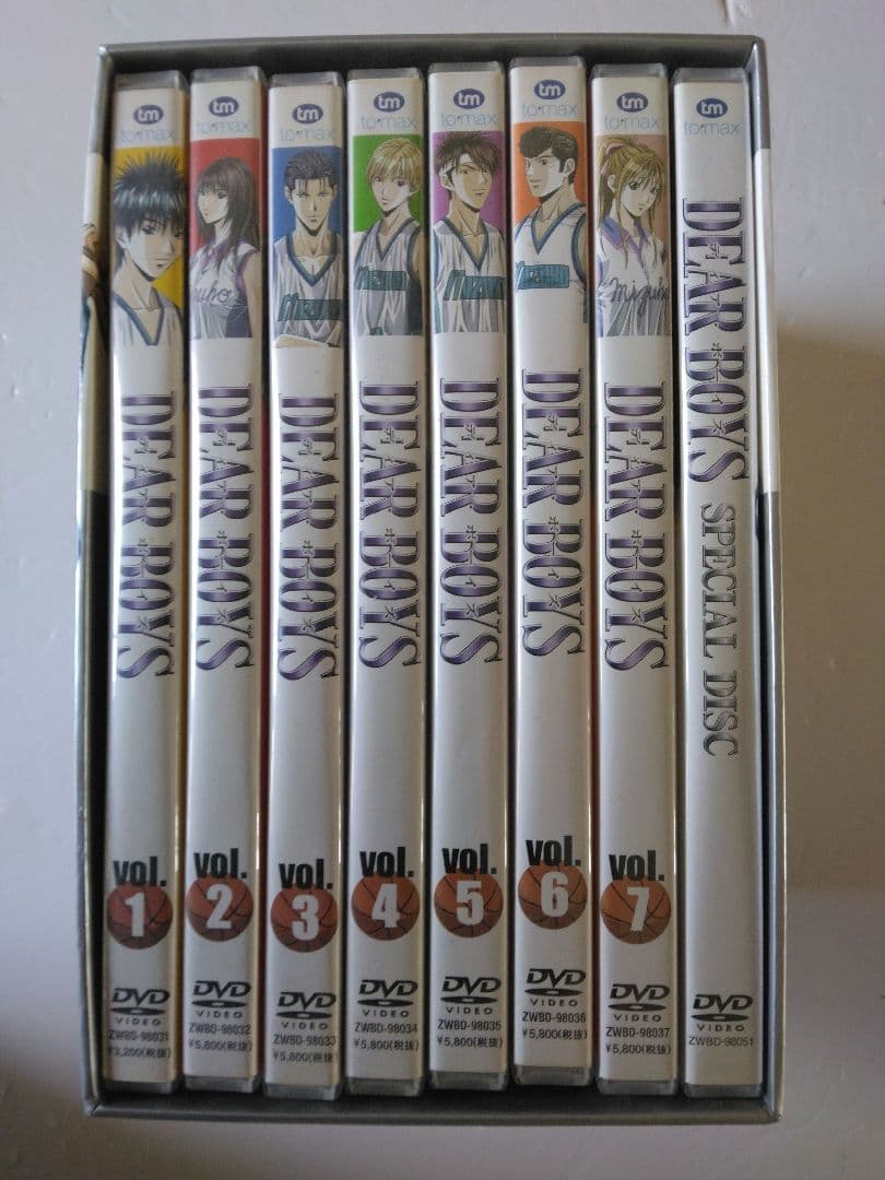 DEAR BOYS DVD-BOX〈初回限定生産・8枚組〉USED