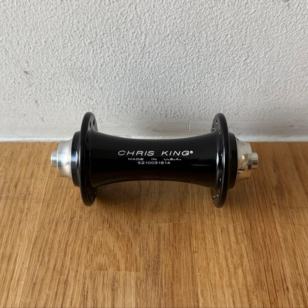 【ほぼ新品】CHRIS KING R45 FRONT クリスキング フロントハブ