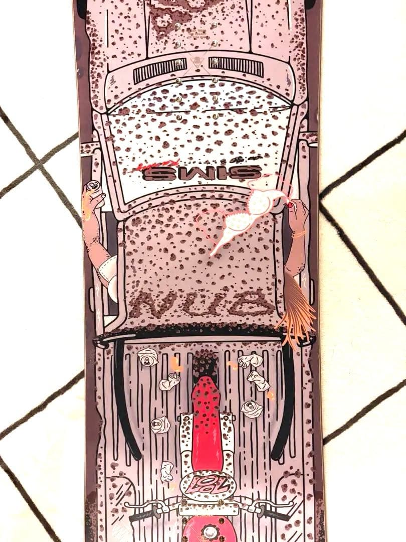 こば SIMS NUB 153.5W ワイド 23-24モデル 極美品