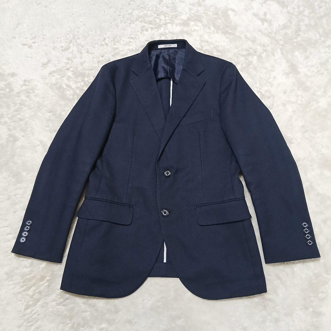 極美品 MACKINTOSH PHILOSOPHY トロッタージャケット 紺ブレ