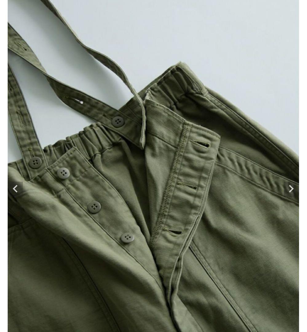 ＊LENO コットンベイカーサロペットBAKER SALOPETTE FADE＊