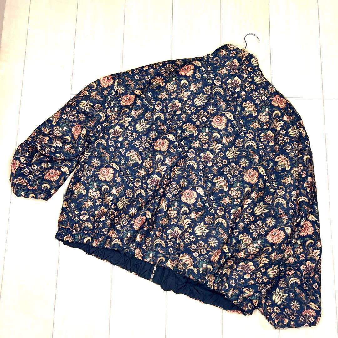 希少✨フェリシモ MEDE19F ミュルーズモダン リバーシブル 中わたブルゾン