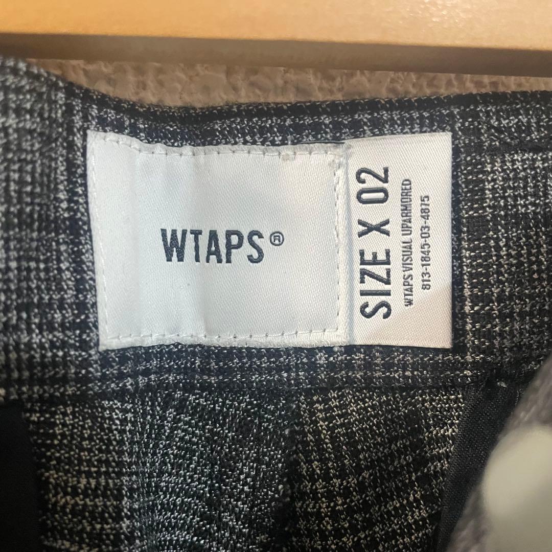 WTAPS 23aw WRKT2001 チェック柄 スラックス