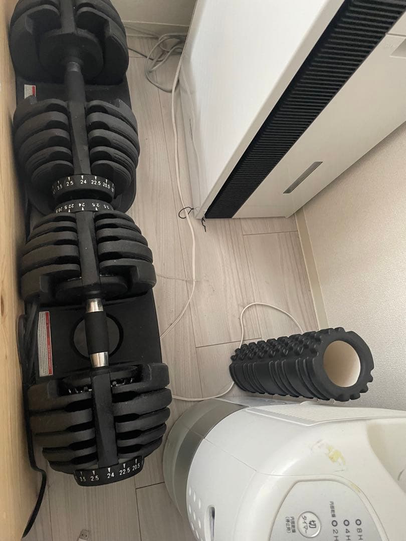 可変式ダンベル 2.5-25kg スタンド付き