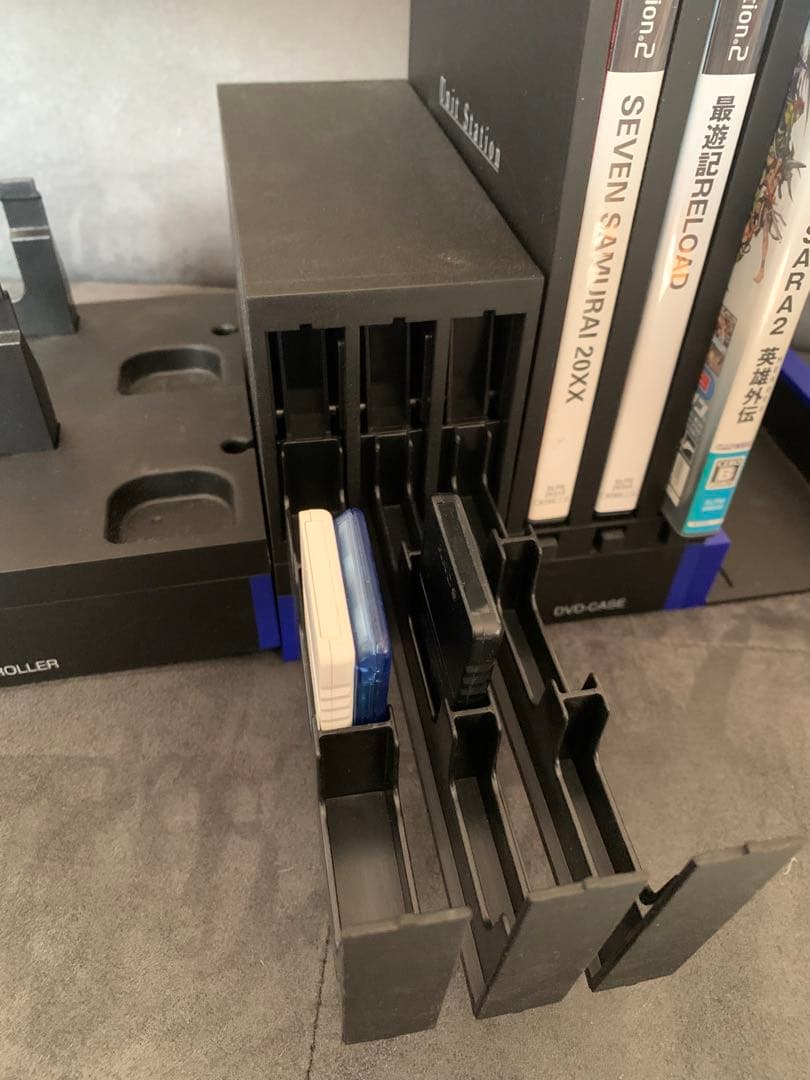 PS2 ユニットステーション　PS2用縦置きスタンドセット