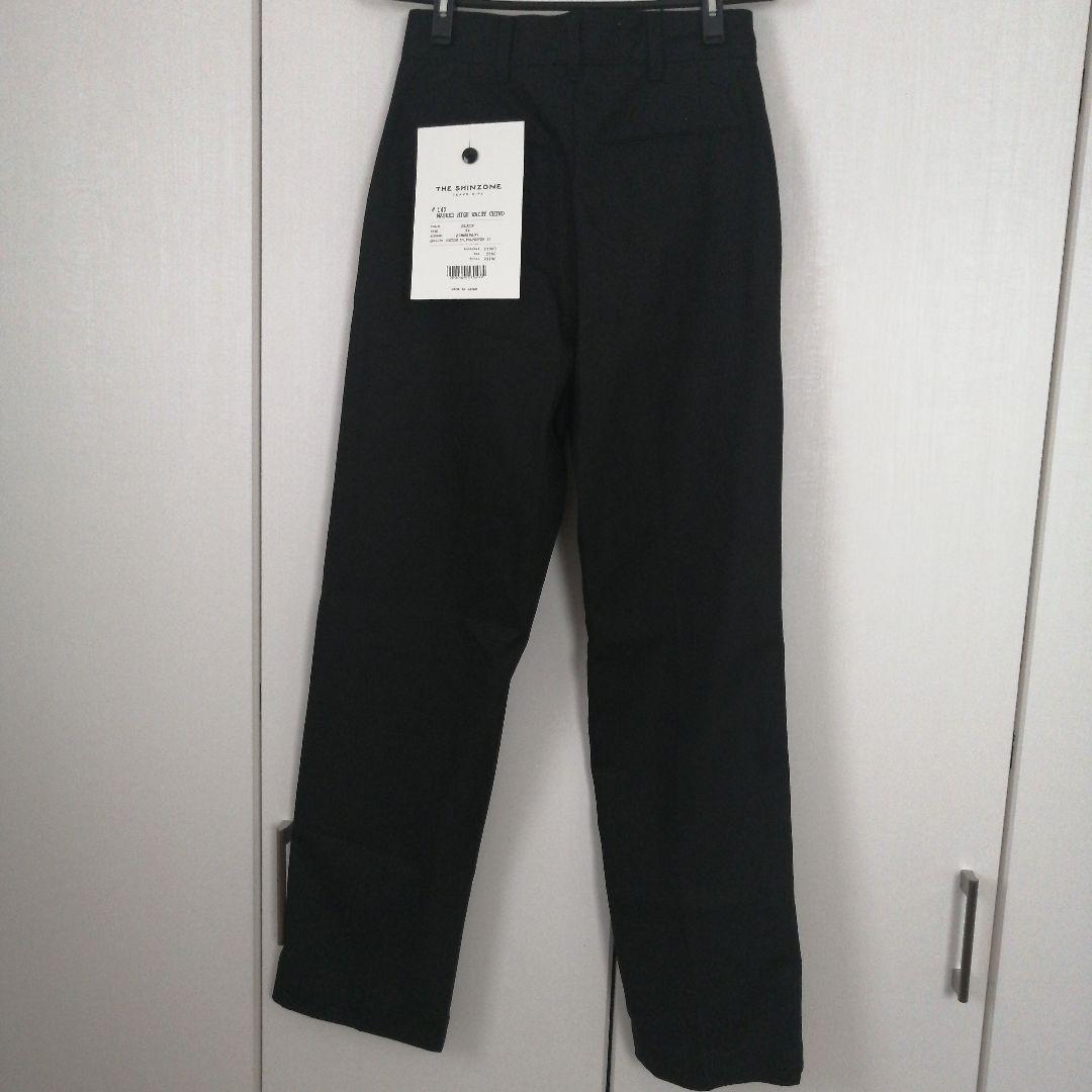 パンツ SHINZONE WASHED HIGH WAIST CHINO PANTS
