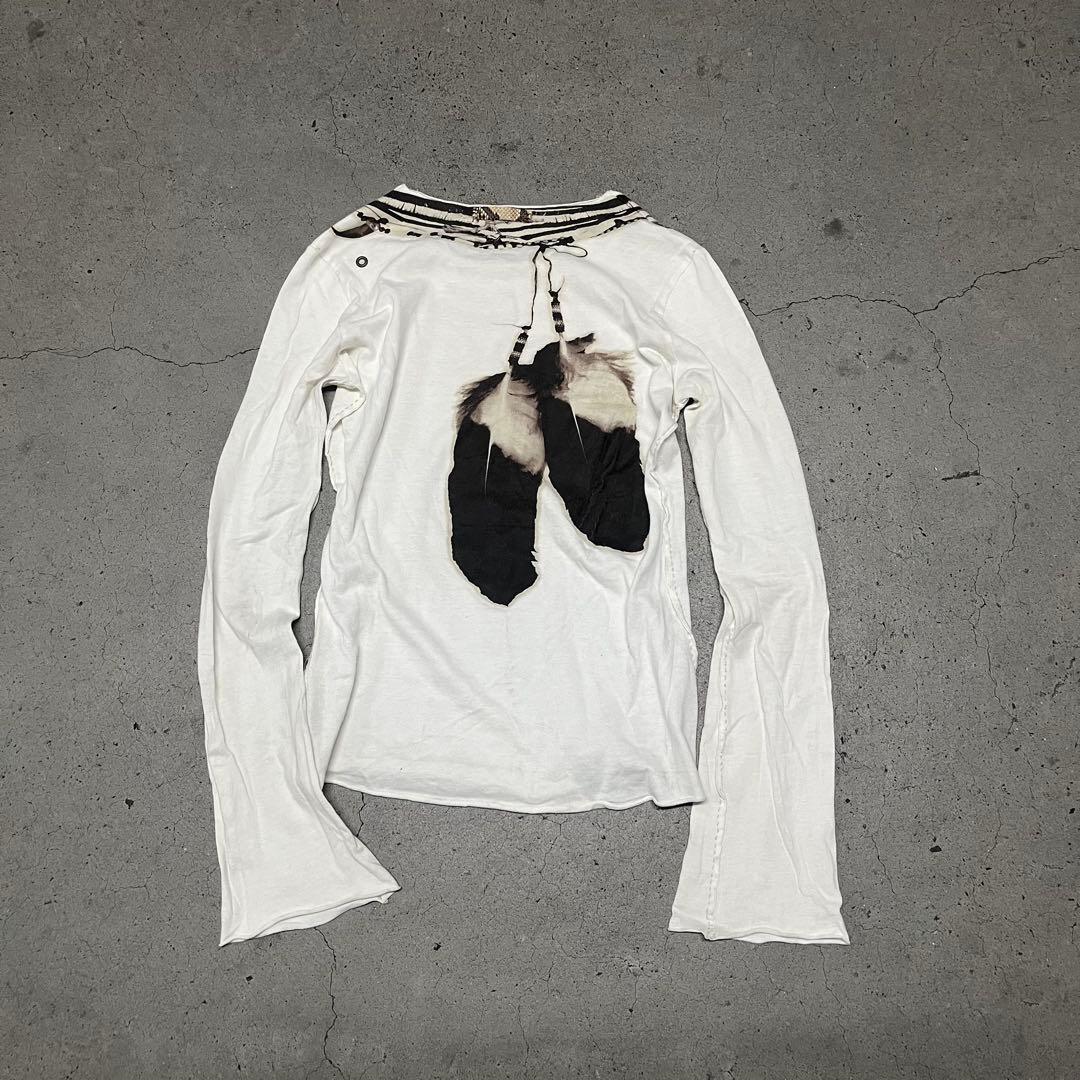 トップス IFSIXWASNINE Trompe l'oeil Shamanic Skin