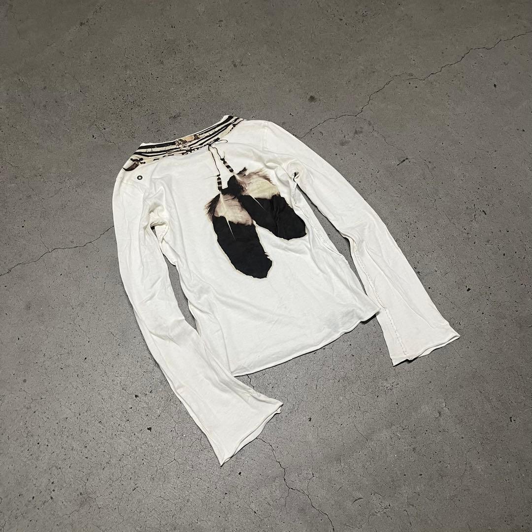 トップス IFSIXWASNINE Trompe l'oeil Shamanic Skin