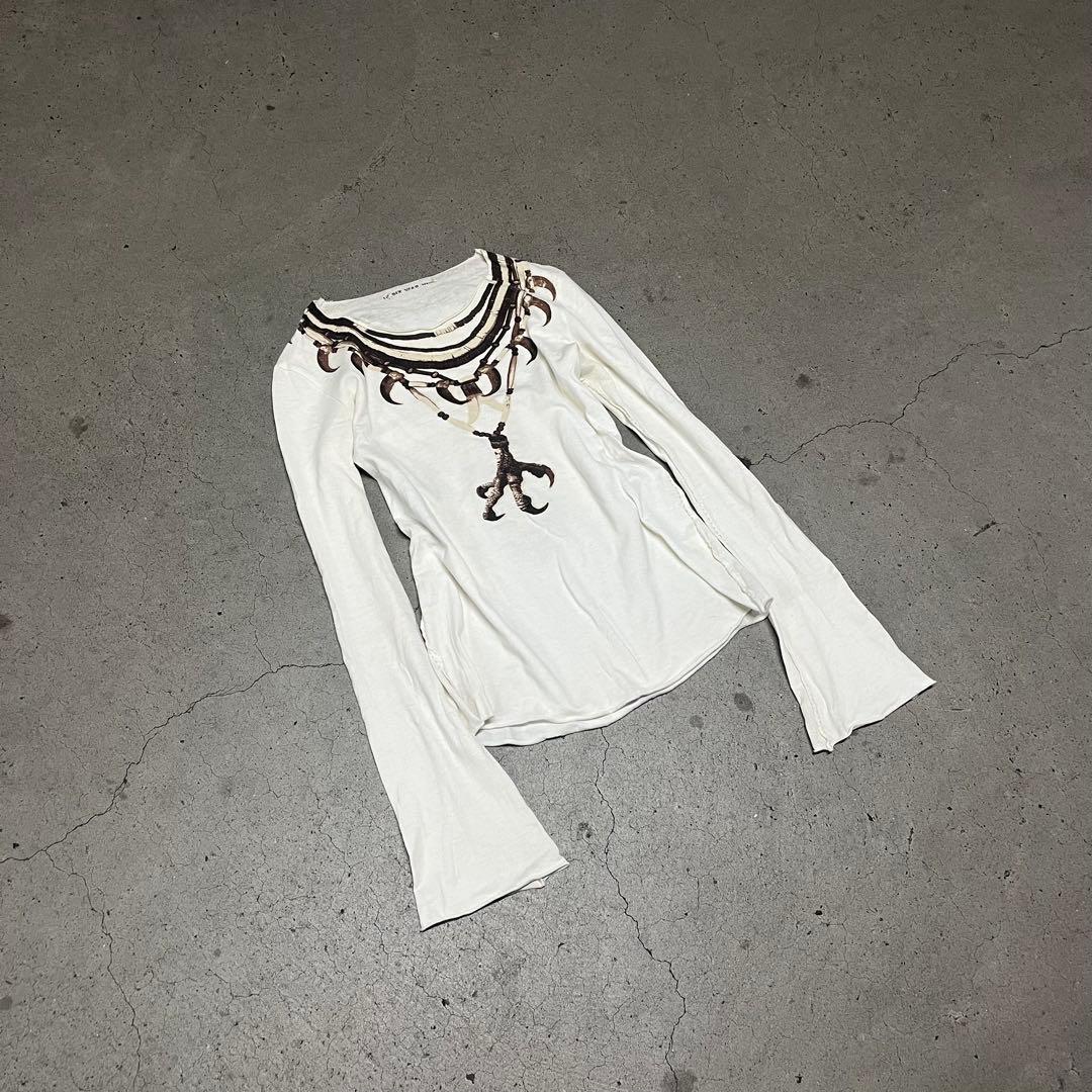 トップス IFSIXWASNINE Trompe l'oeil Shamanic Skin