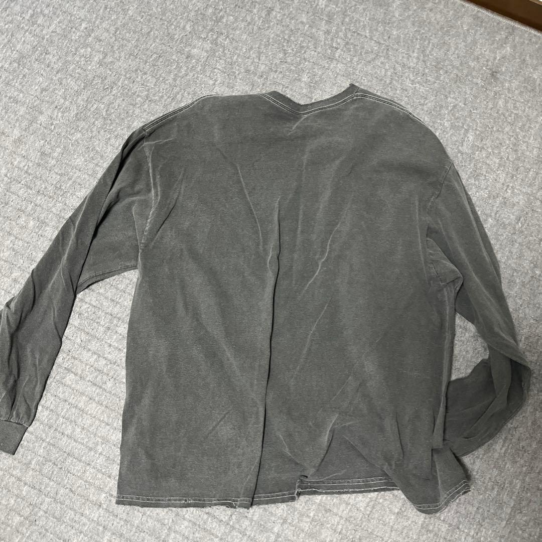 トップス ANCELLM \"EMBROIDERY DYED LS T-SHIRT \"