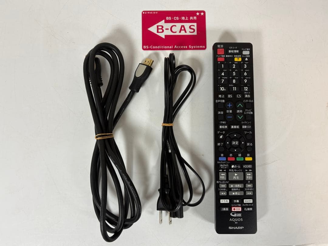 SHARP シャープ BD ブルーレイレコーダー BD-NW1200 動作品