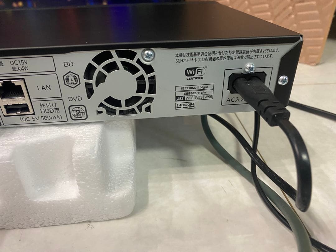 SHARP ブルーレイレコーダー 2B-C10BW1 2019年製