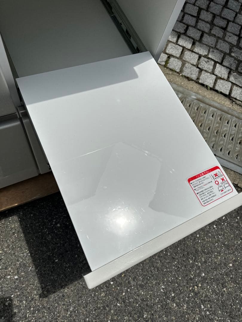 超美品 ニトリ食器棚アルミナ2／早い者勝ち！