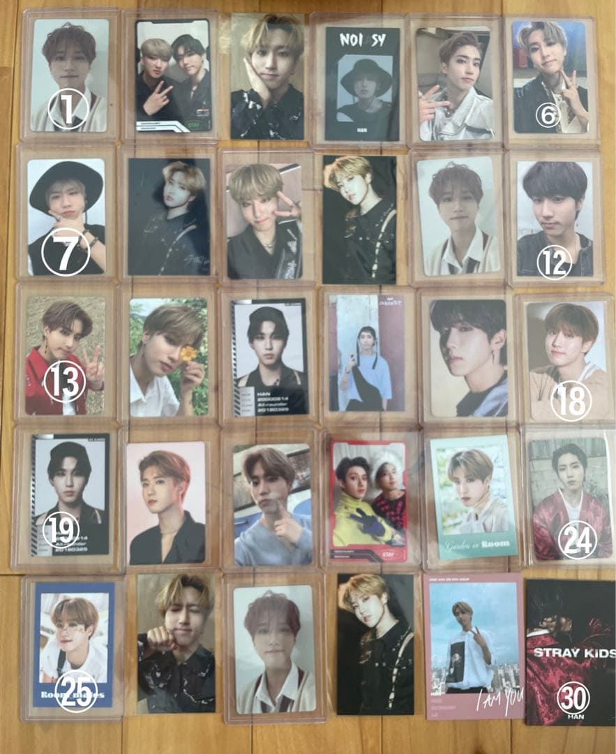 straykids ハンジソン トレカ