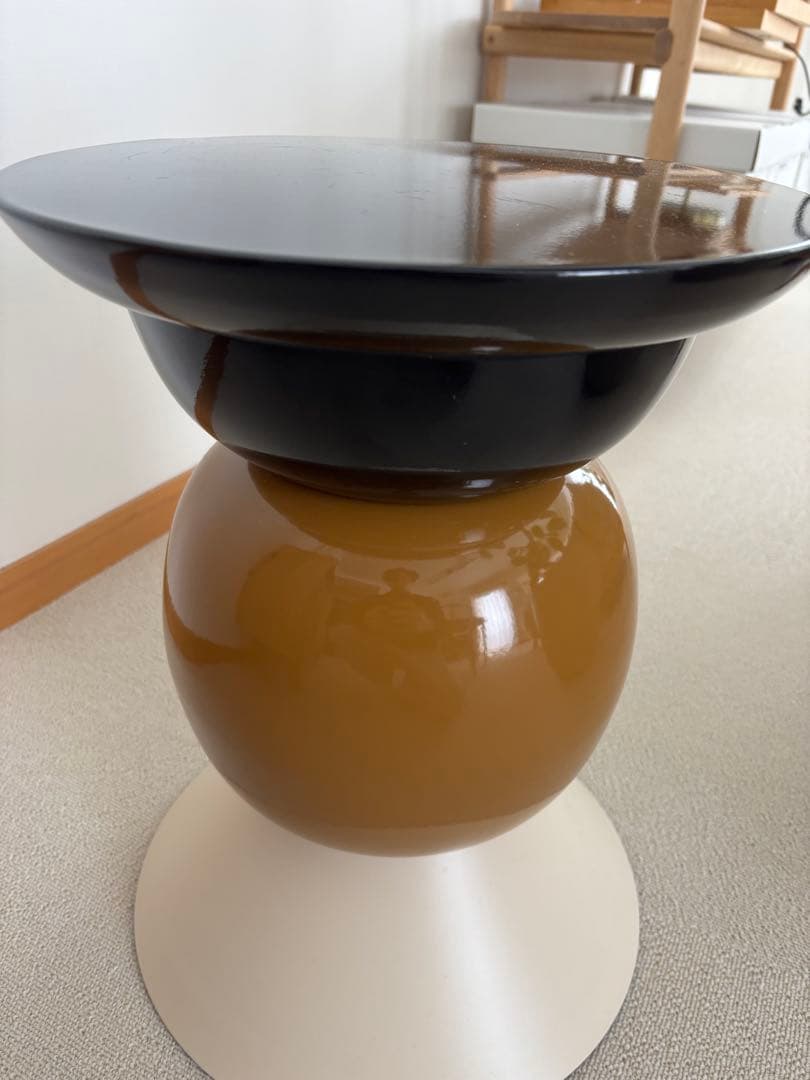 ®️ グロス＆マット サイドテーブル X COLLAGERIE