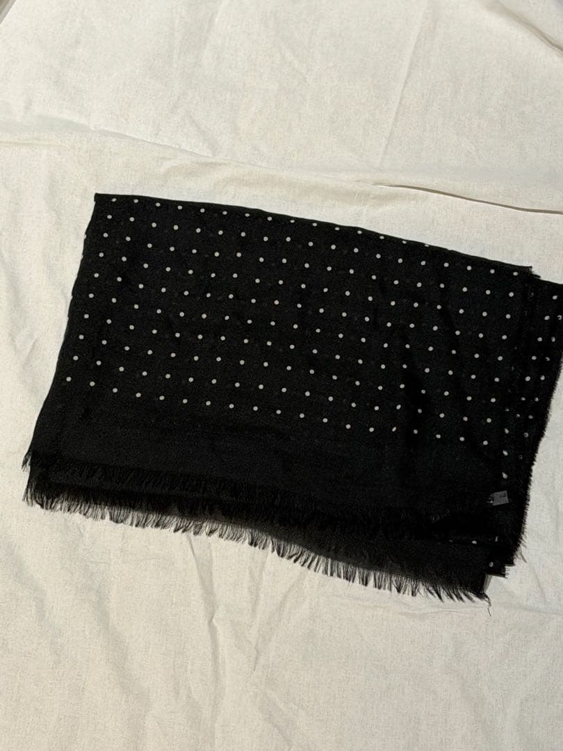 BEGG X CO シルキーカシミアドットストール Wispy Hanover