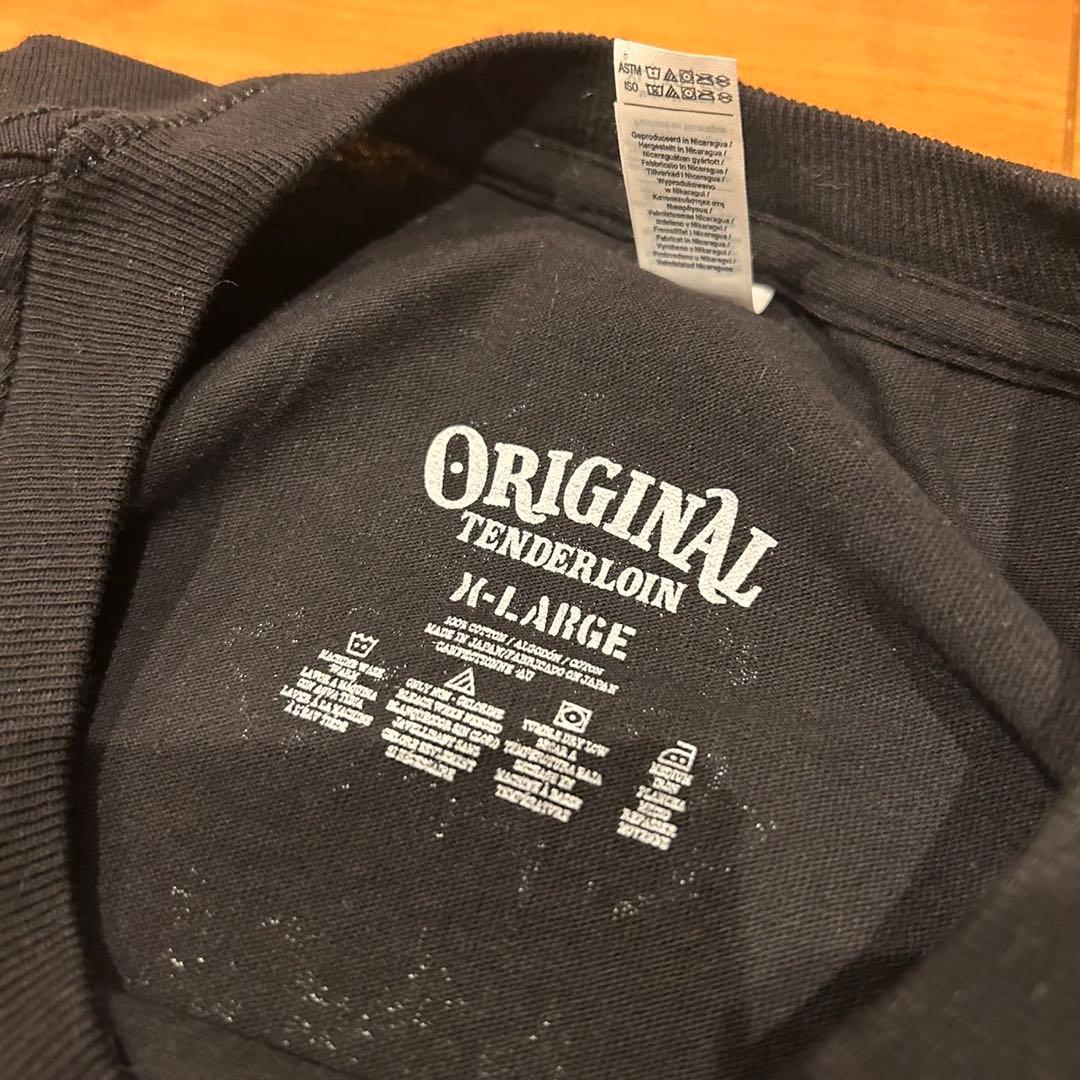 希少 美品 正規品 TENDERLOIN L/S TEE サイズXL テンダー