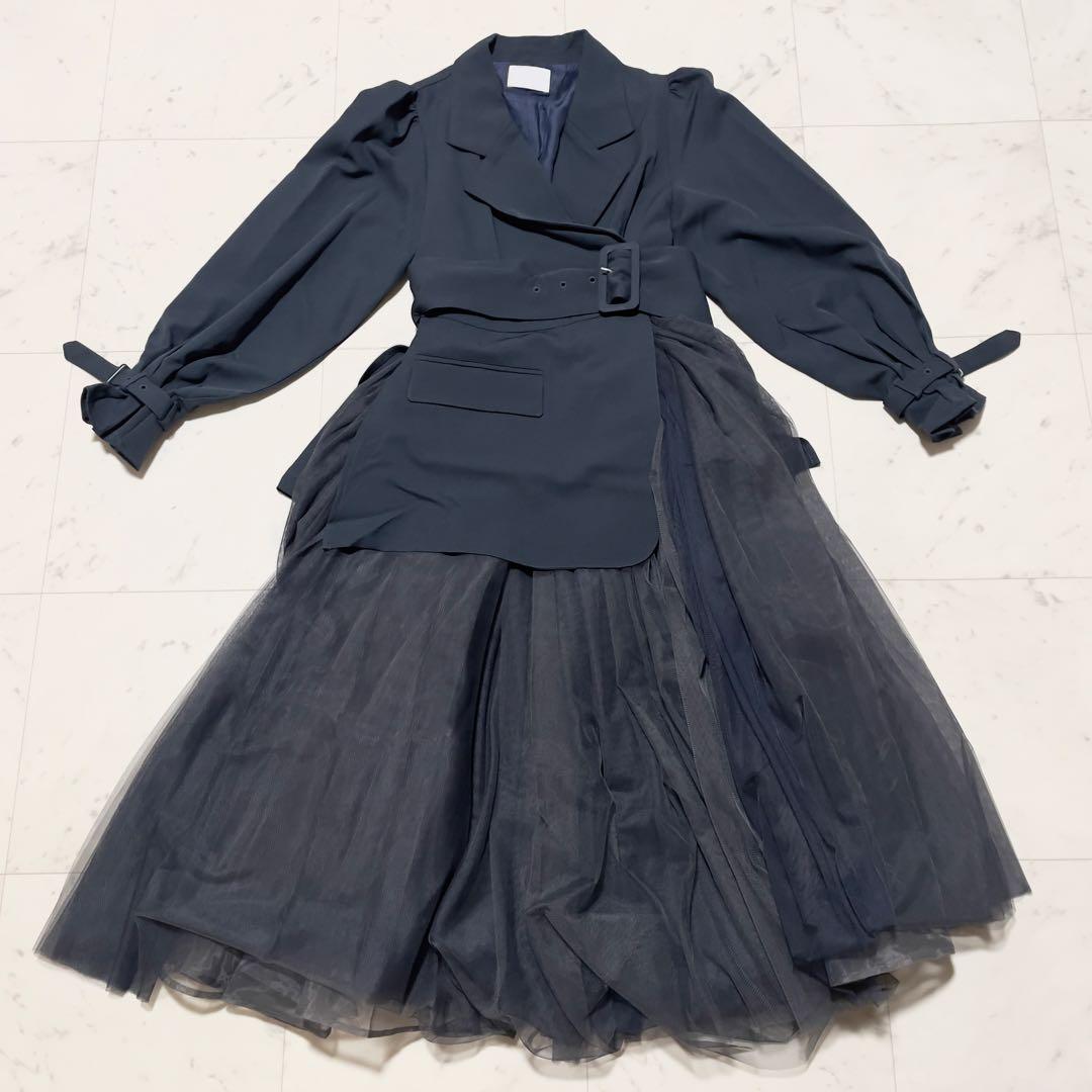 【未使用】 LA BELLE ETUDE ボリュームチュールドレストレンチ