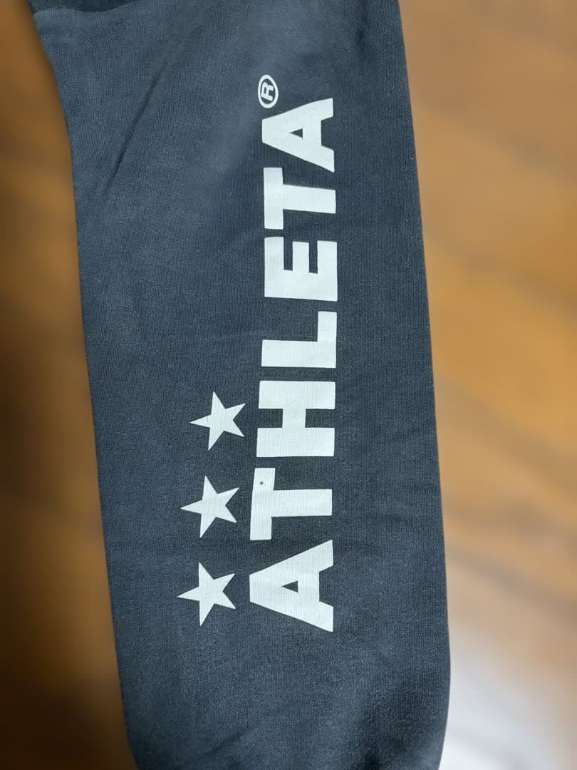 帝京長岡　ATHLETA タイダイ柄 フード付きスエットパーカー上下セット