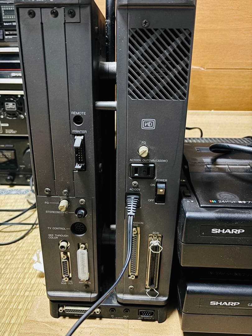 ふ*ぁ様 SHARP X68000 SUPER＋CZ-8PC3×2＋ケーブル 通