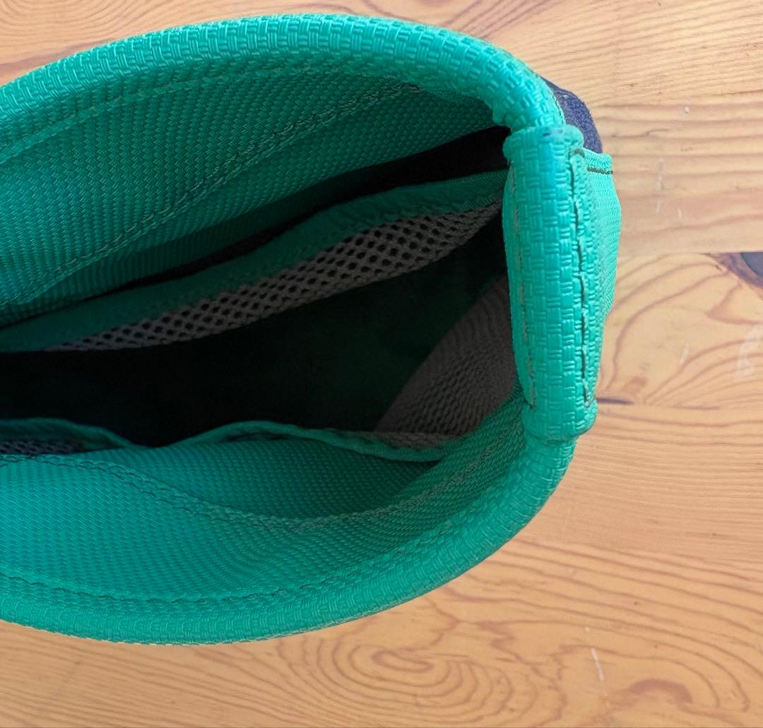 PORTER GIRL ボーイフレンドトート ネイビー×グリーン