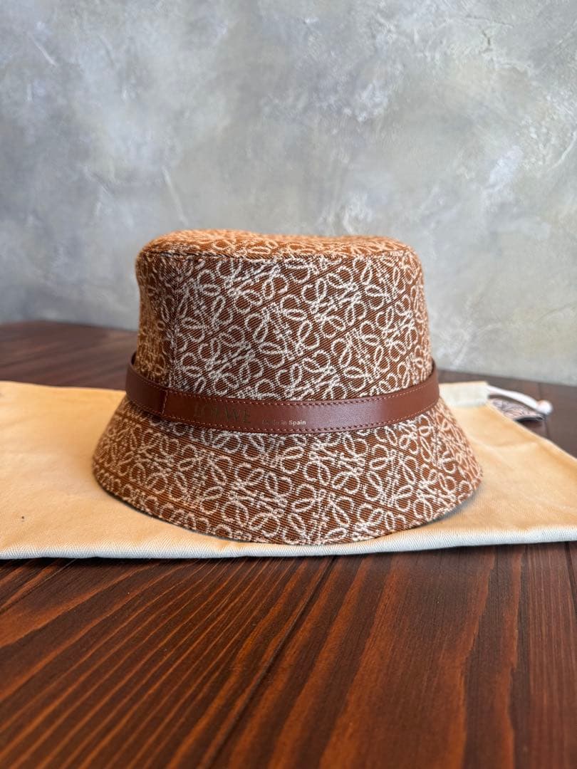 LOEWE バケットハット ブラウン