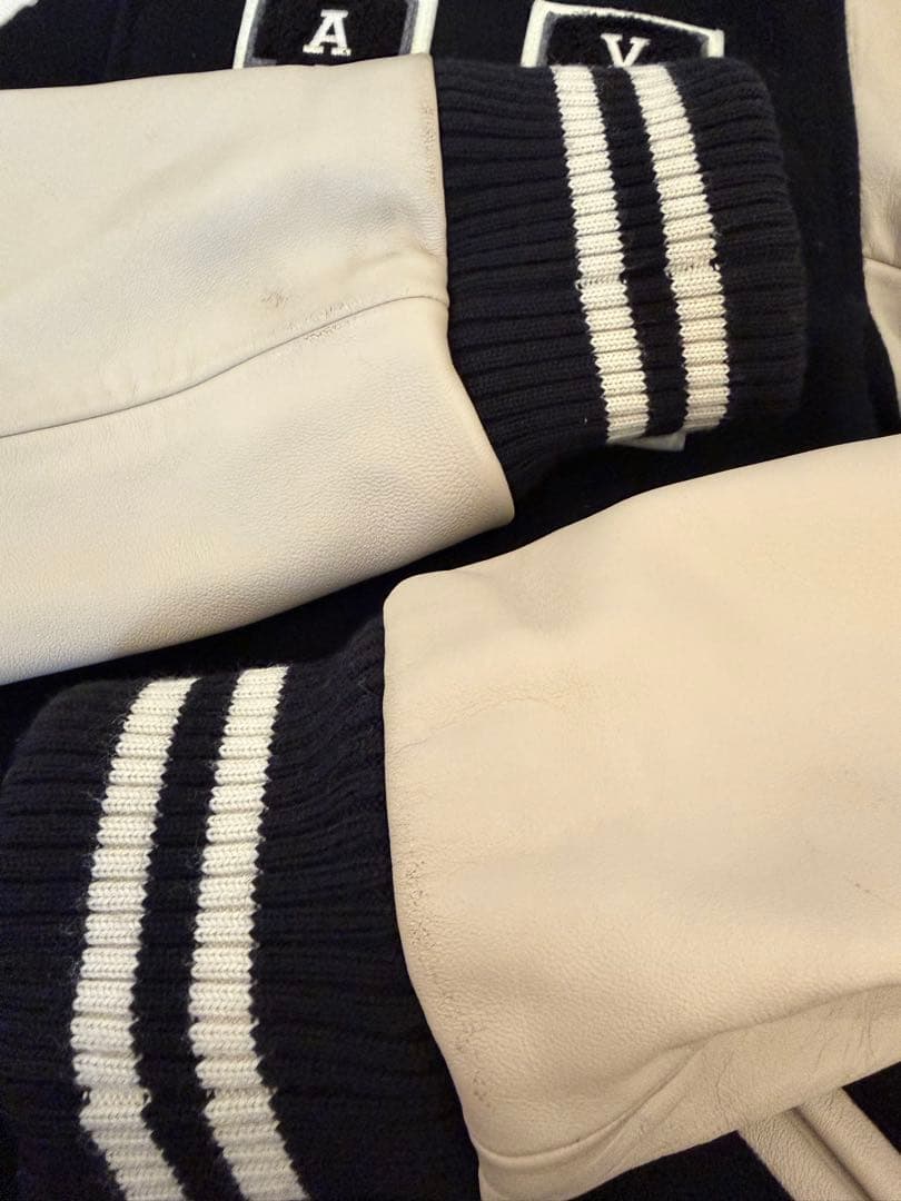 HYSTERIC GLAMOUR SEE NO EVIL スタジャン 黒 L