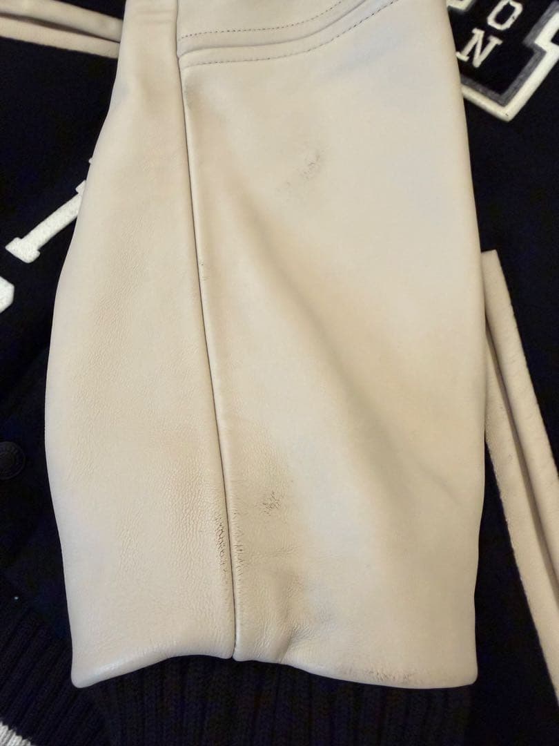 HYSTERIC GLAMOUR SEE NO EVIL スタジャン 黒 L