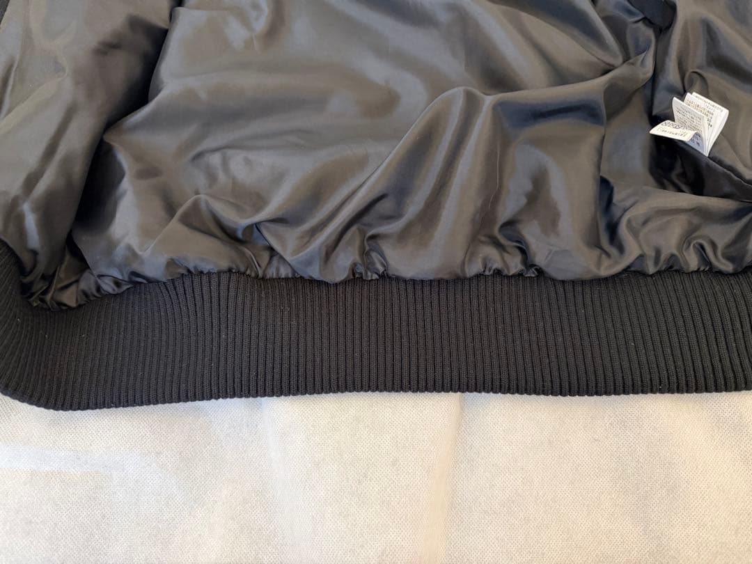 HYSTERIC GLAMOUR SEE NO EVIL スタジャン 黒 L