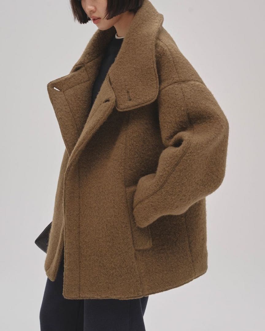 ジャケット・アウター TODAYFUL Standcollar Boucle Jacket 38