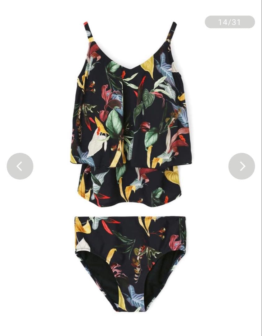 2025年新作新品未使用タンキニセット大人デザインスイムウェア15L水着