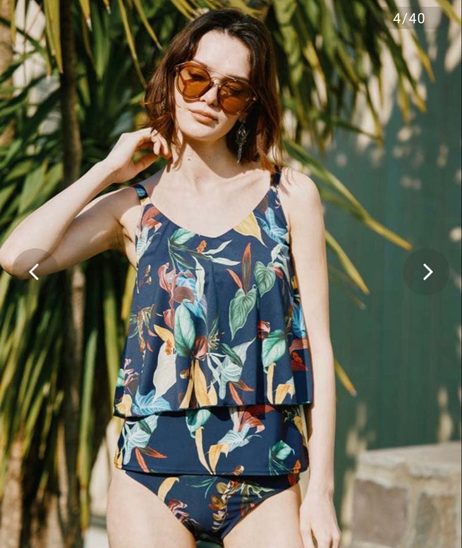 2025年新作新品未使用タンキニセット大人デザインスイムウェア15L水着