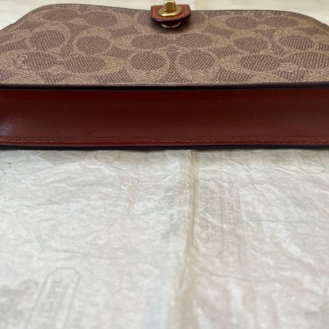 coachコーチ ノア ポップアップ メッセンジャー シグネチャー 極美品