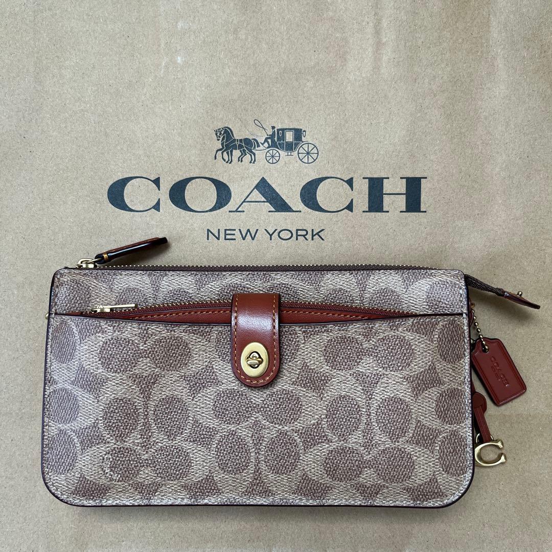 coachコーチ ノア ポップアップ メッセンジャー シグネチャー 極美品