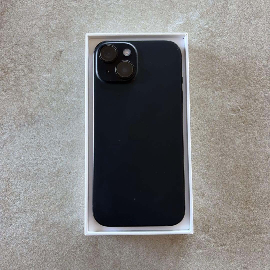 【美品】iPhone15 128GB SIMフリー　ブラック