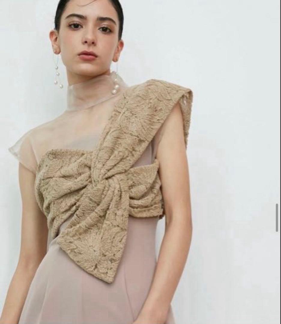 【ayane】LAGUNAMOON エンブロイダリーツイストパンツドレス