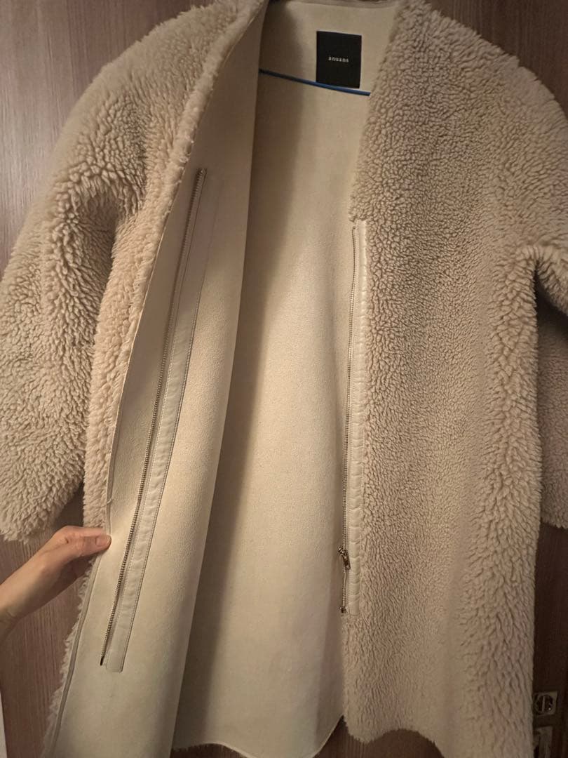 【お値下げ】anuans アニュアンス ボンディング ボアコート