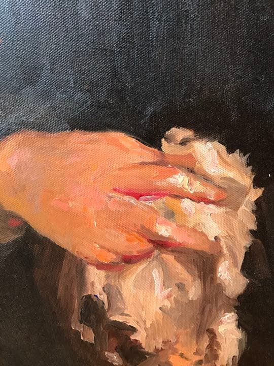 【模写】ジャン・フランソワ・ミレー『ポーリーヌ・Ｖ・オノの肖像』