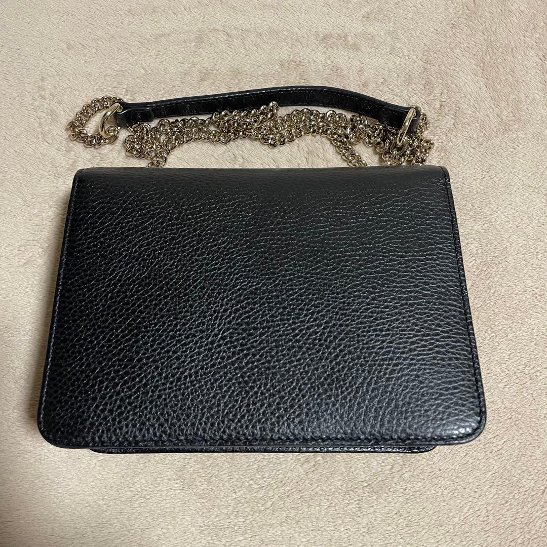 【値下げ中】GUCCI インターロッキング チェーンショルダーバッグ