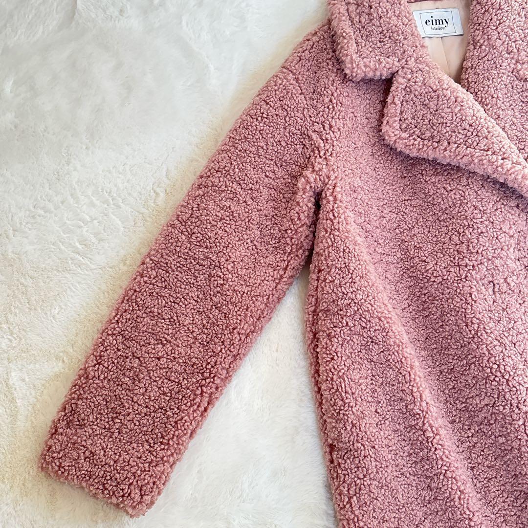 美品♡エイミーイストワール ビックテディボアコート テディベア チェスターコート