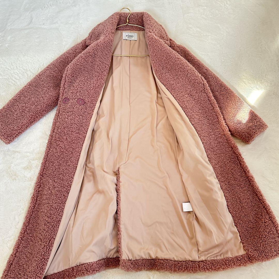 美品♡エイミーイストワール ビックテディボアコート テディベア チェスターコート